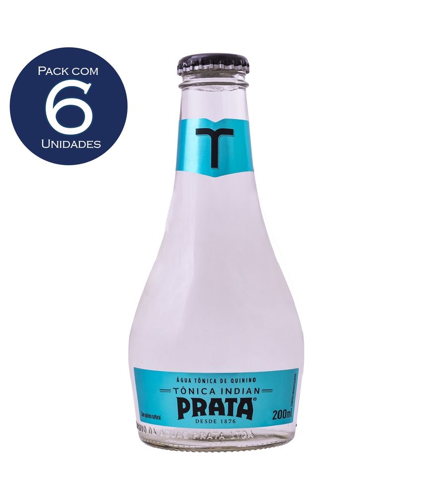 TONICA INDIAN PRATA VIDRO